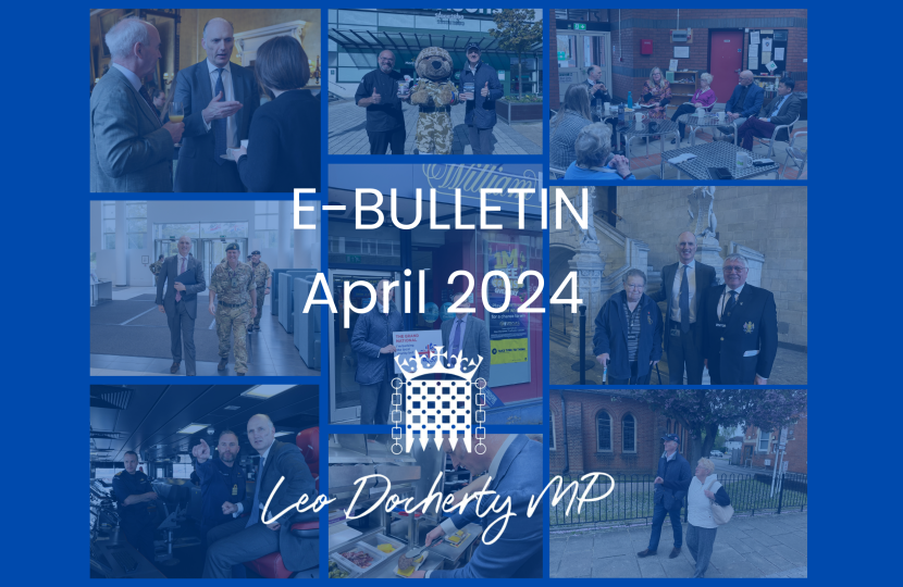 e-Bulletin April 2024 graphic.