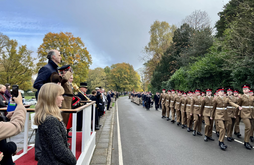 Service of Remembrance at Aldershot Garrison Church of All Saints