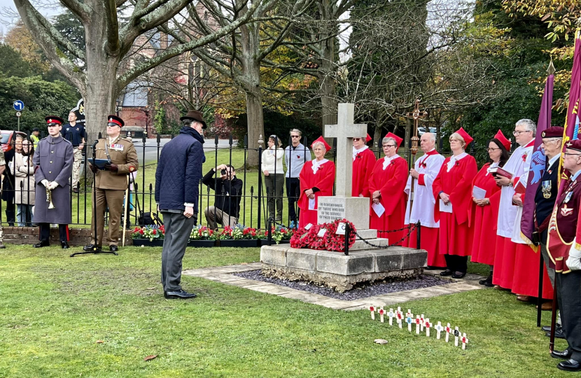 Service of Remembrance at Aldershot Garrison Church of All Saints