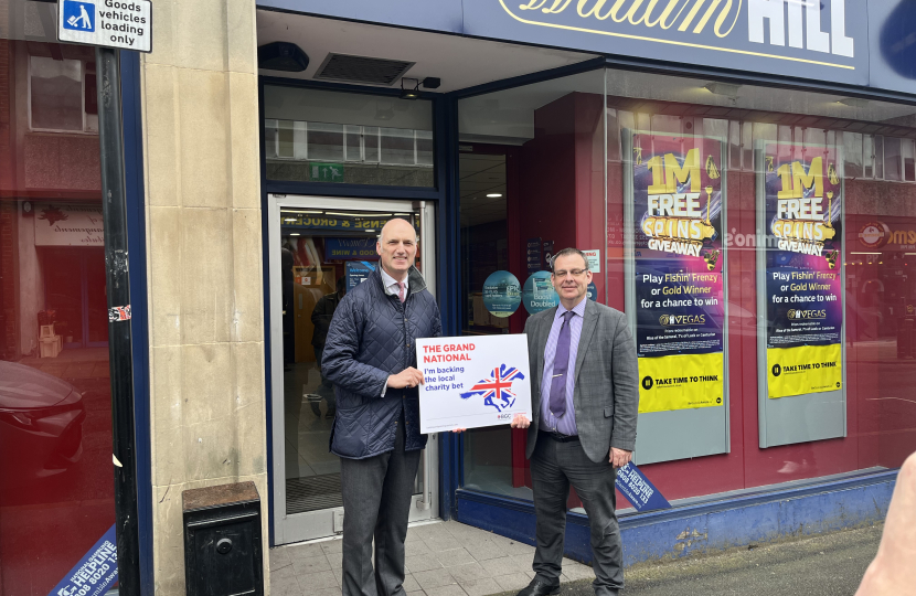 Leo at William Hill in Aldershot