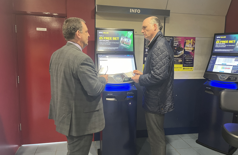 Leo at William Hill in Aldershot