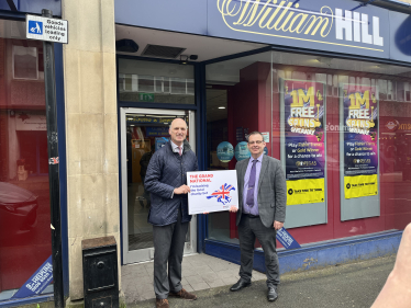 Leo at William Hill in Aldershot